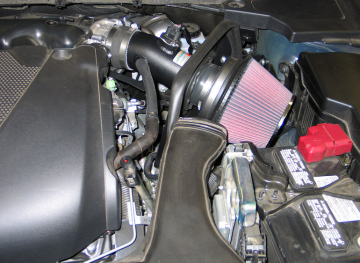 K&N 09-10 Maxima 3.5L V6 Typhoon Short Ram Intake - Bull Strap
