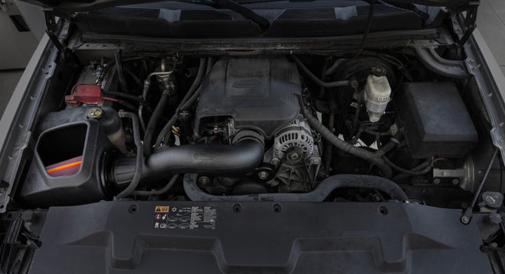 K&N 09-12 V8 GM 1500 Performance Air Intake System - Bull Strap