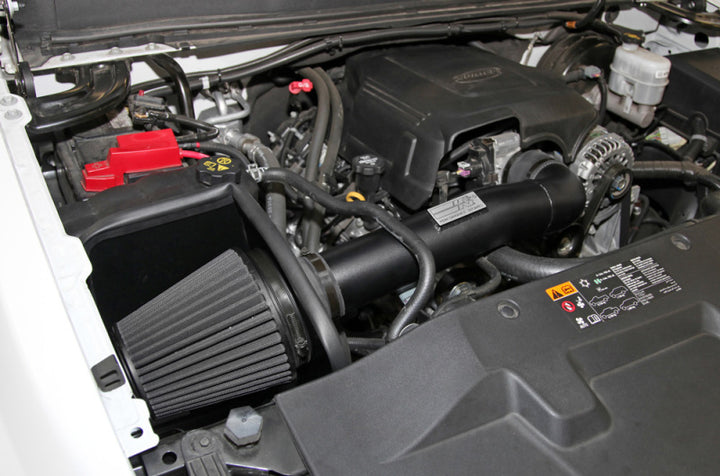 K&N 09-13 Chevy Silverado 1500/Avalanche/Suburban / 09-13 GMC Yukon Black Perf Intake Kit - Bull Strap