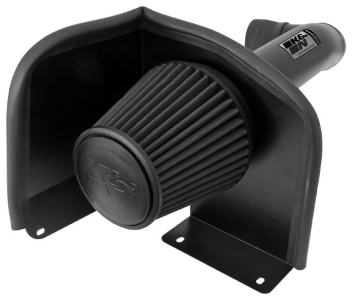 K&N 09-13 Chevy Silverado 1500/Avalanche/Suburban / 09-13 GMC Yukon Black Perf Intake Kit - Bull Strap