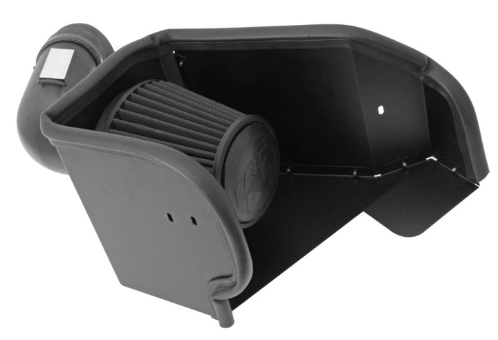 K&N 09-13 Dodge Ram 1500 Pickup 5.7L V8 / 11-13 Ram 1500 5.7L V8 Black Performance Intake Kit - Bull Strap
