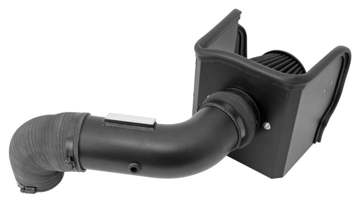 K&N 09-13 Dodge Ram 1500 Pickup 5.7L V8 / 11-13 Ram 1500 5.7L V8 Black Performance Intake Kit - Bull Strap
