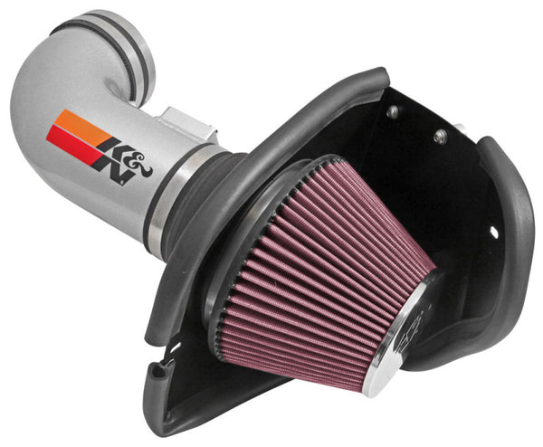 K&N 09-15 Cadillac STS-V 6.2L V8 Typhoon Performance Intake - Bull Strap