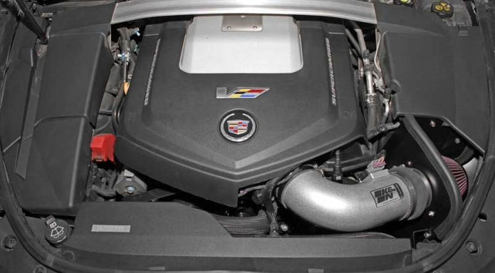 K&N 09-15 Cadillac STS-V 6.2L V8 Typhoon Performance Intake - Bull Strap