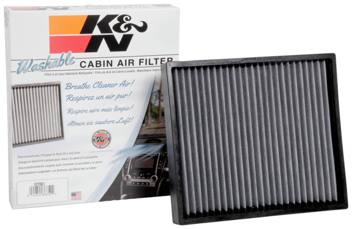 K&N 09-16 Hyundai Genesis Cabin Air Filter - Bull Strap