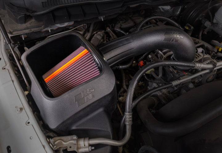 K&N 09-23 Dodge Ram 1500 (5.7L V8) NextGen Cold Air Intake - Bull Strap