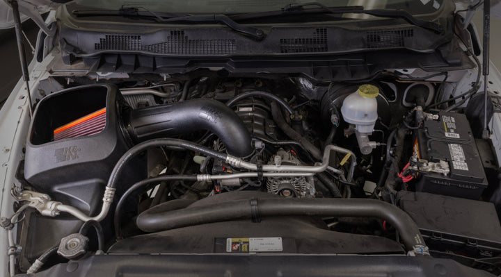 K&N 09-23 Dodge Ram 1500 (5.7L V8) NextGen Cold Air Intake - Bull Strap