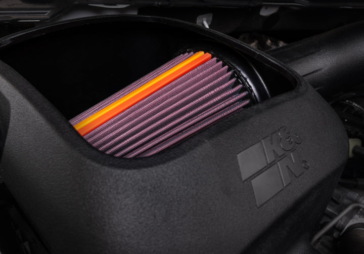 K&N 09-23 Dodge Ram 1500 (5.7L V8) NextGen Cold Air Intake - Bull Strap