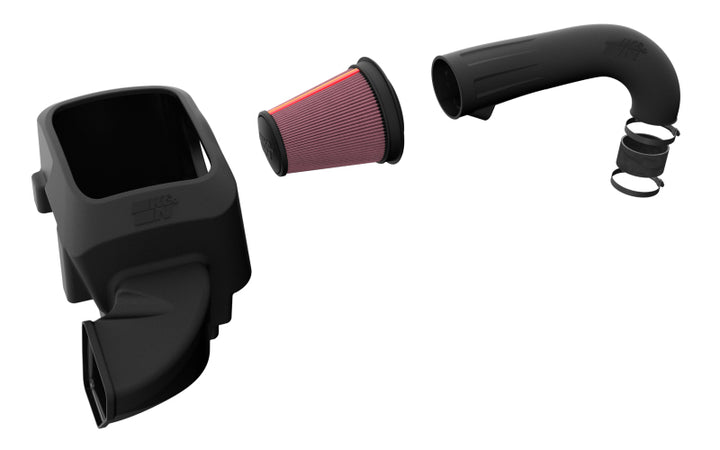 K&N 09-23 Dodge Ram 1500 (5.7L V8) NextGen Cold Air Intake - Bull Strap
