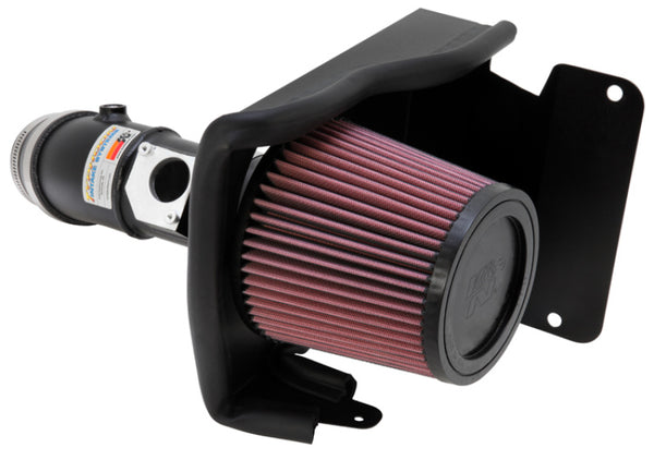 K&N 09 Mazda6 L4-2.5L Typhoon Cold Air Intake - Bull Strap
