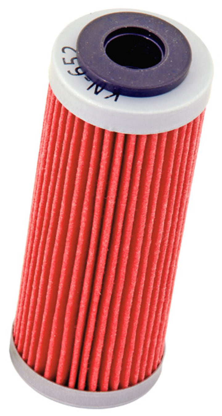 K&N 1.313in OD x 3.438in H Oil Filter - Bull Strap