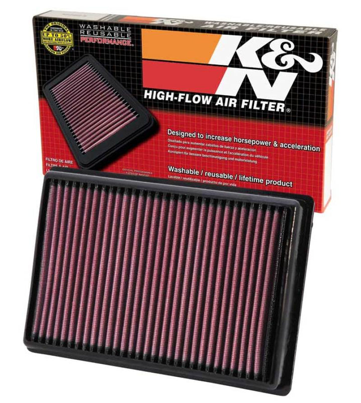 K&N 10-11 BMW S1000RR 990 Replacement Air Filter - Bull Strap