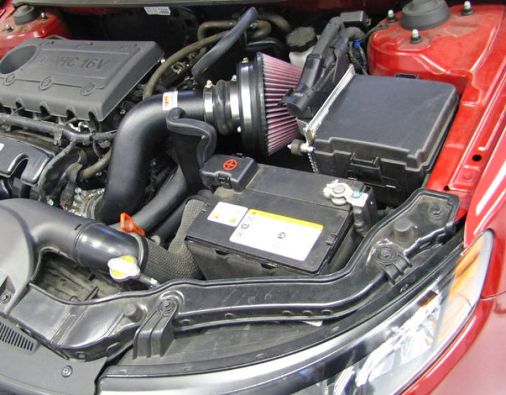 K&N 10-11 Kia Forte 2.0L L4 Typhoon Intake - Bull Strap