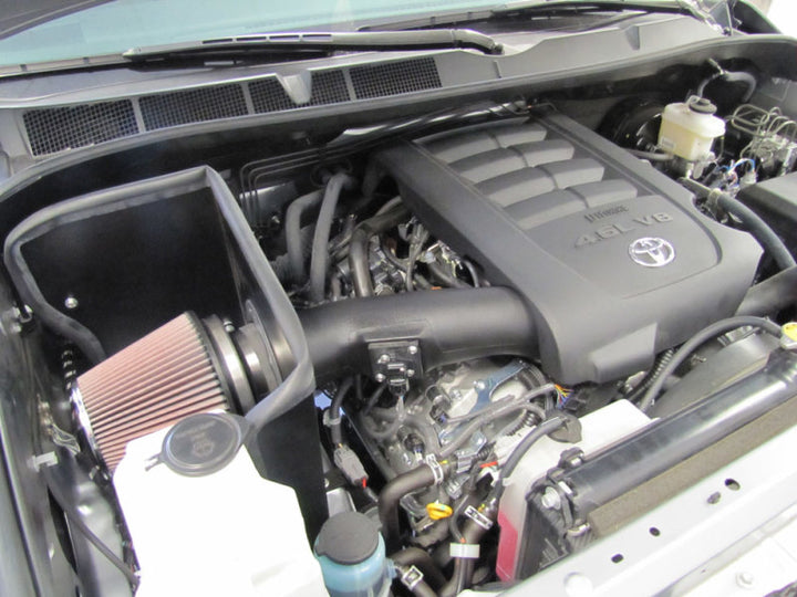 K&N 10-11 Toyota Tundra 4.6L V8 AirCharger Performance Intake - Bull Strap