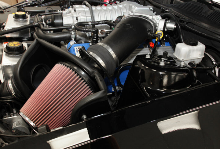 K&N 10-14 Ford Mustang Shelby GT 5.4L V8 Performance Intake Kit - Bull Strap