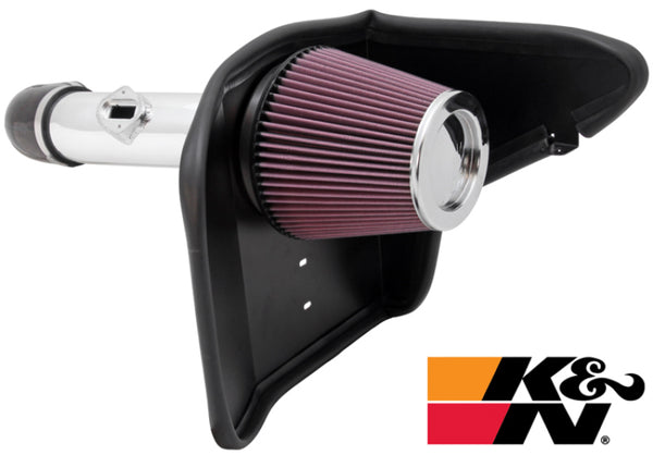 K&N 10 Camaro 3.6L V6 Typhoon Intake - Bull Strap