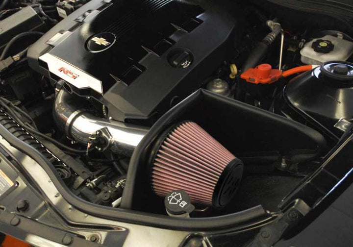 K&N 10 Camaro 3.6L V6 Typhoon Intake - Bull Strap