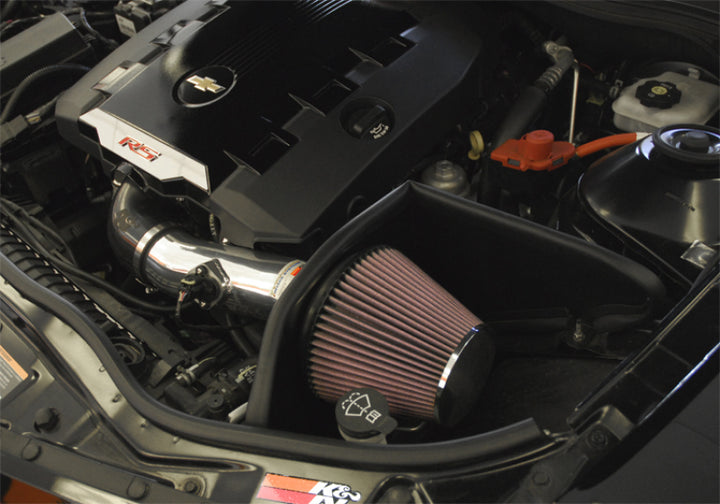 K&N 10 Camaro 3.6L V6 Typhoon Intake - Bull Strap