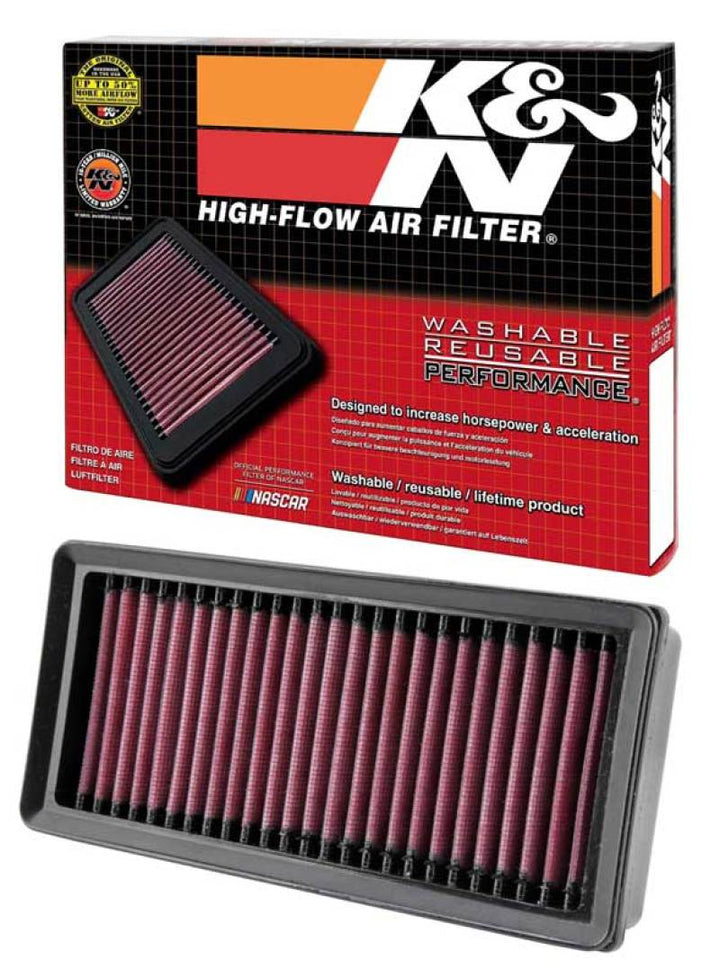 K&N 11-12 BMW K1600 GT Panel Air Filter - Bull Strap