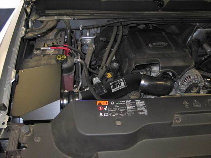 K&N 11-12 Chevy Silverado 2500/3500 HD / 11-12 GMC Sierra 2500/3500 HD High-Flow Perf Intake Kit - Bull Strap