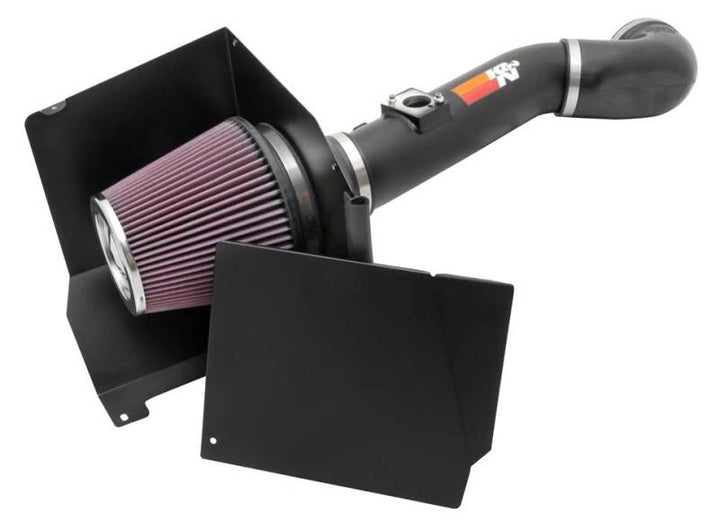 K&N 11-12 Chevy Silverado 2500/3500 HD / 11-12 GMC Sierra 2500/3500 HD High-Flow Perf Intake Kit - Bull Strap