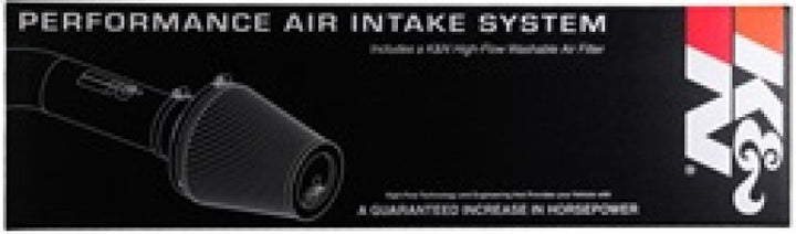 K&N 11-12 Dodge Challenger/Charger / 11-12 Chrysler 300 3.6L V6 AirCharger Performance Intake - Bull Strap