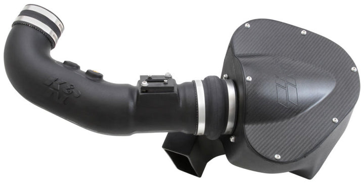 K&N 11-12 Ford Mustang GT 5.0L V8 AirCharger Performance Intake Kit - Bull Strap