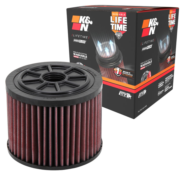 K&N  11-13  Audi A6 0L L4 Replacement Air Filter - Bull Strap