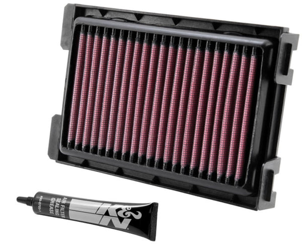 K&N 11-13 Honda CBR250R 249 Replacement Air Filter - Bull Strap