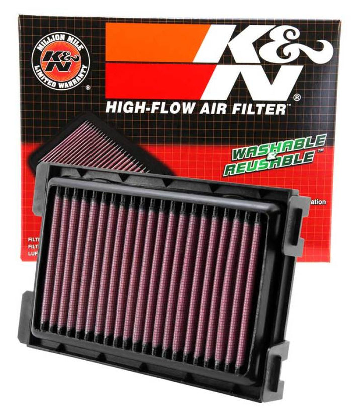 K&N 11-13 Honda CBR250R 249 Replacement Air Filter - Bull Strap