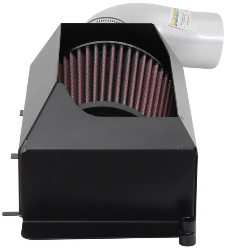 K&N 11-13 Mini Cooper S 1.6L Black Typhoon Performance Intake - Bull Strap