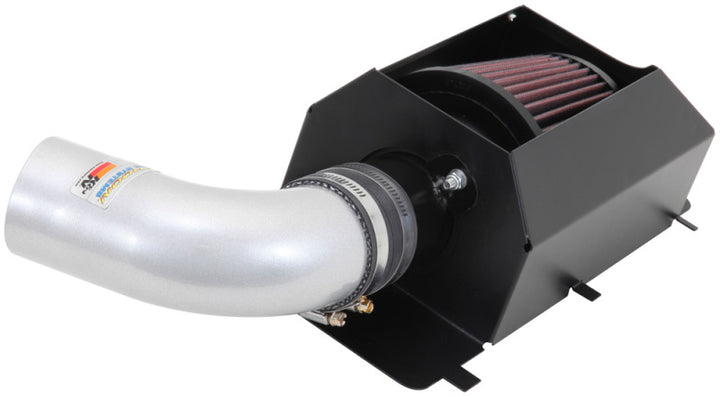 K&N 11-13 Mini Cooper S 1.6L Black Typhoon Performance Intake - Bull Strap