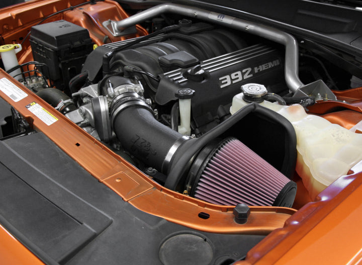 K&N 11-14 Dodge Challenger 6.4L V8 Performance Intake - Bull Strap