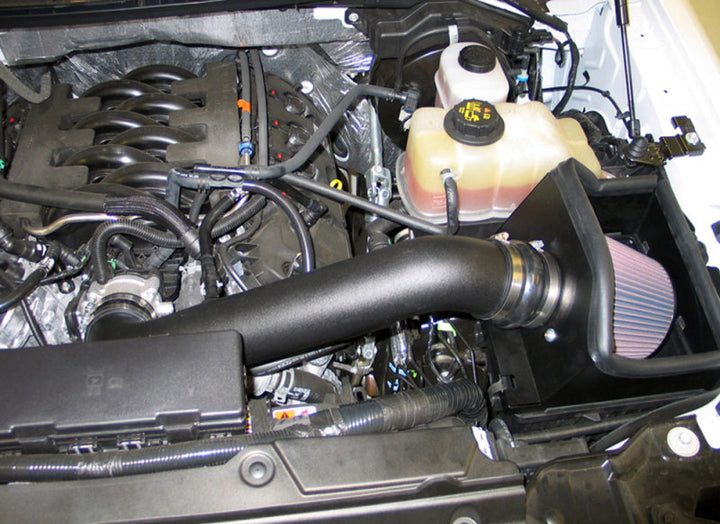 K&N 11-14 Ford F-150 5.0L V8 Performance Intake Kit - Bull Strap