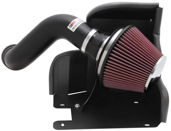 K&N 11-14 Hyundai Sonata 2.4L L4/13-15 Kia Optima 2.4L L4 Typhoon Short Ram Intake - Bull Strap