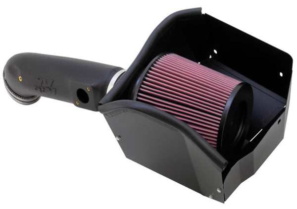 K&N 11-15 Ford Super Duty 6.7L V8 Performance Intake Kit - Bull Strap