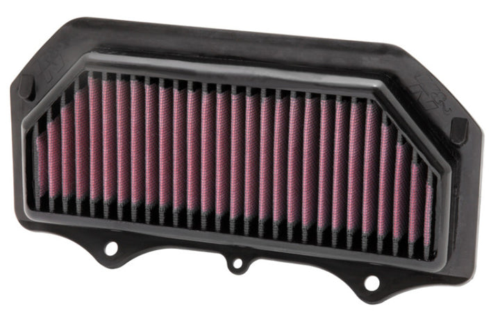 K&N 11-15 Suzuki GSXR600/GSXR750 Replacement Air Filter - Bull Strap