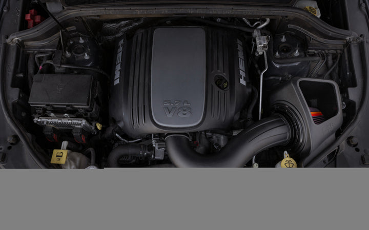 K&N 11-22 Jeep Grand Cherokee V8-5.7L F Performance Air Intake System - Bull Strap