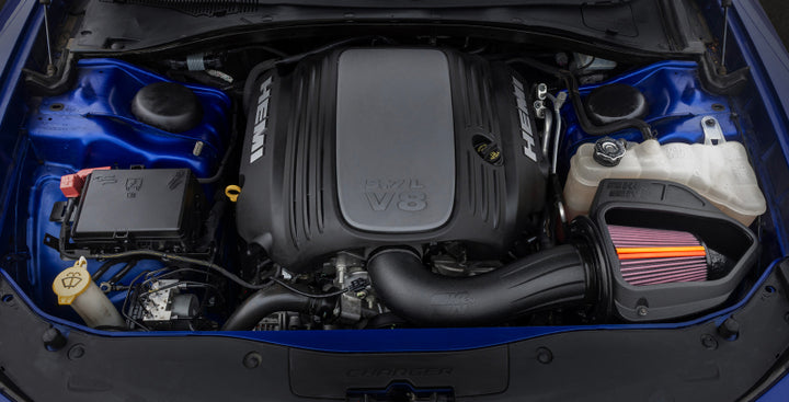 K&N 11-23 Dodge Charger (5.7L/6.1L V8) NextGen Cold Air Intake - Bull Strap
