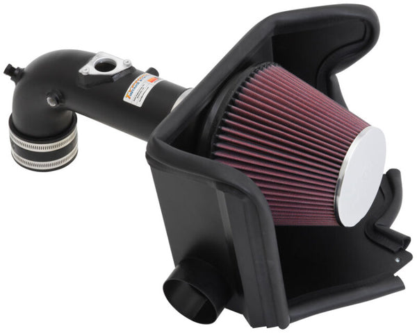 K&N 12-13 Toyota Camry 2.5L Black Typhoon Cold-Air Intake - Bull Strap