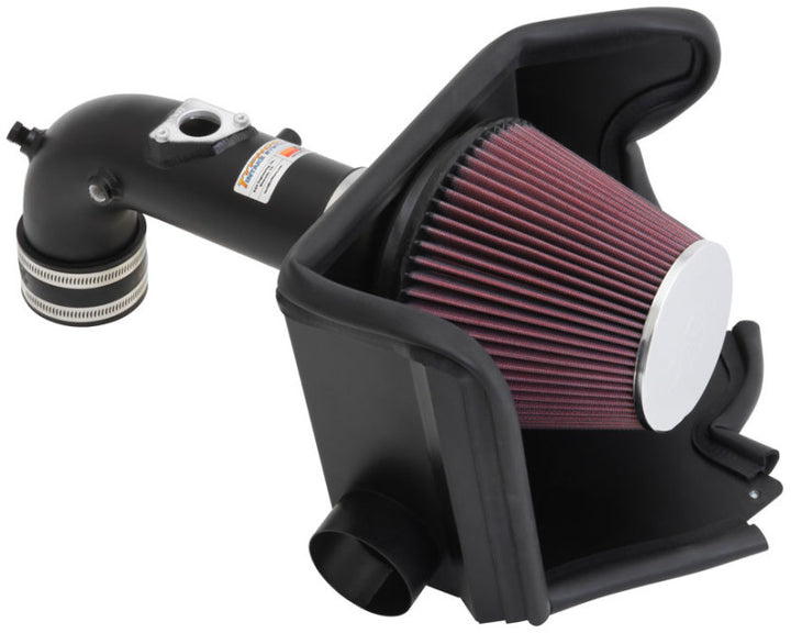 K&N 12-13 Toyota Camry 2.5L Black Typhoon Cold-Air Intake - Bull Strap