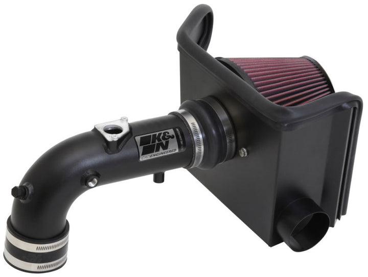 K&N 12-13 Toyota Camry 2.5L Black Typhoon Cold-Air Intake - Bull Strap