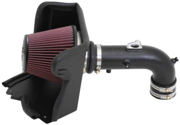 K&N 12-13 Toyota Camry 2.5L Black Typhoon Cold-Air Intake - Bull Strap