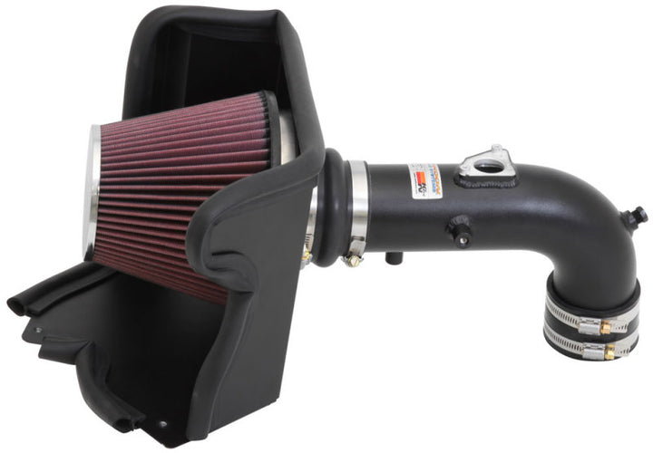 K&N 12-13 Toyota Camry 2.5L Black Typhoon Cold-Air Intake - Bull Strap