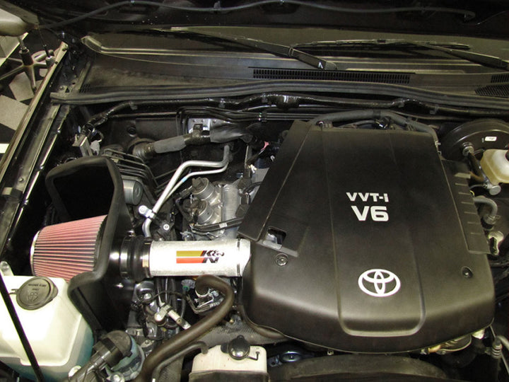 K&N 12-13 Toyota Tacoma 4.0L V6 High Flow Performance Intake - Bull Strap
