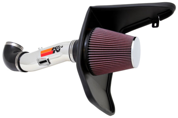 K&N 12-15 Chevrolet Camaro 3.6L V6 Typhoon Performance Intake - Bull Strap