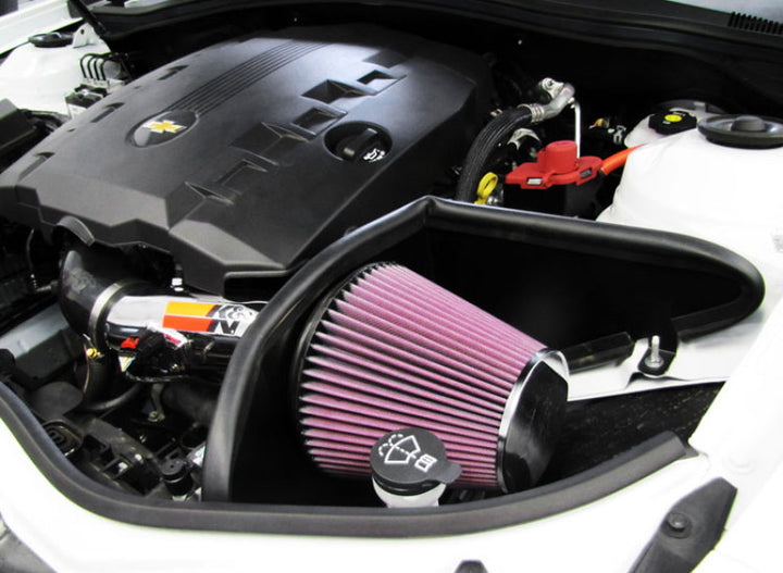 K&N 12-15 Chevrolet Camaro 3.6L V6 Typhoon Performance Intake - Bull Strap