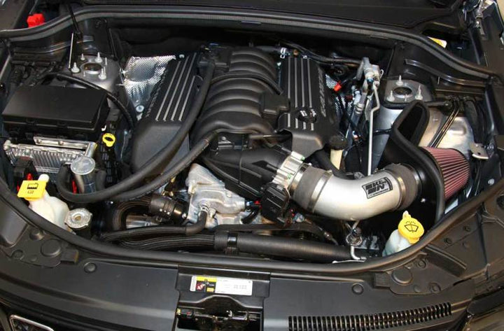 K&N 12-15 Jeep Grand Cherokee SRT 8 6.4L V8 High Flow Performance Intake Kit - Bull Strap