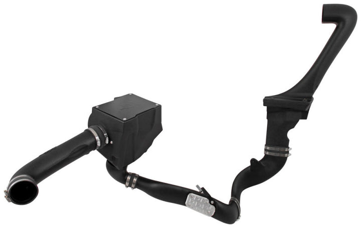 K&N 12-18 Jeep Wrangler 3.6L V6 Performance Intake Kit w/ Snorkel - Bull Strap