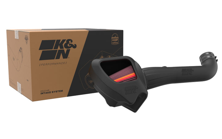 K&N 12-18 Jeep Wrangler V6 3.6L NextGen Cold Air Intake - Bull Strap